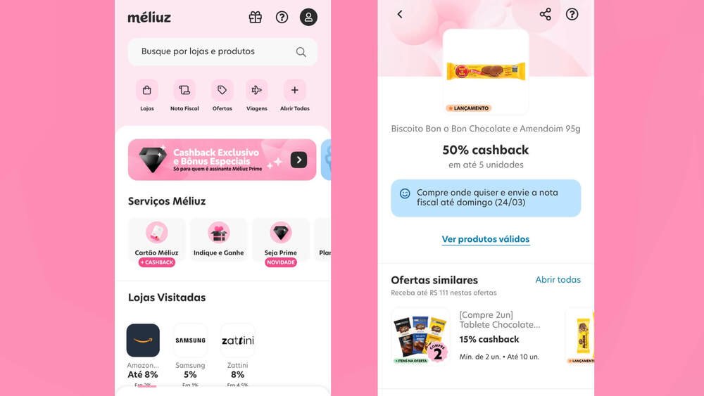 Cashback em marketplaces brasileiros como Americanas, Magalu e Shopee como renda passiva
